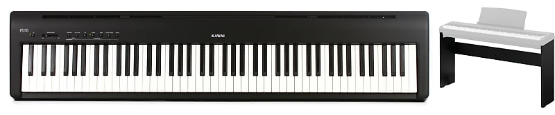 Kawai ES110 88-key Digital Piano with Speakers - Gloss Black | Reverb