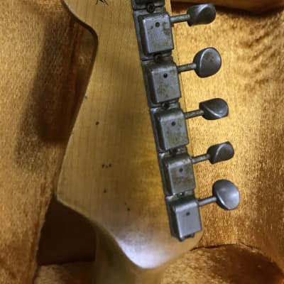 Fender  Stratocaster relic messe Yuriy Shishkov Masterbuilt 1960 Red image 14