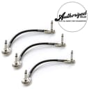 3 Pack | MXR 6'' Inch Flat Pancake Pedalboard Patch Cable
