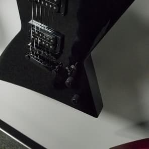 ESP LTD EX-200 Black Electric Guitar (LEX200BLK) image 1