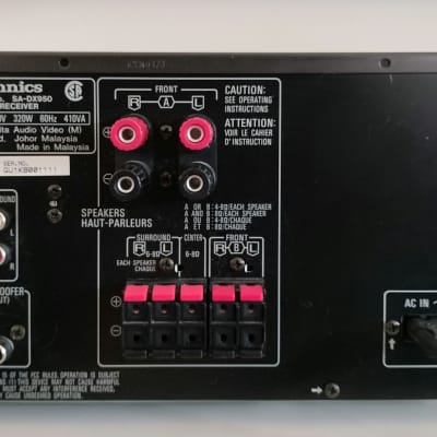 Technics SA-DX950 Audio Video Control Receiver 2001-03 image 8