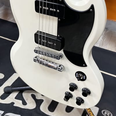 Gibson SG Special Worn White Limited 60s Tribute White | Reverb