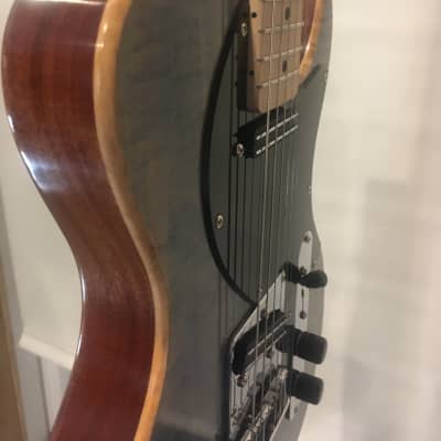 Bluescaster Double Bender B/G Guitar 2019 Blue Stain/Shou-sugi-ban  finish:  McGill Custom Guitars image 7