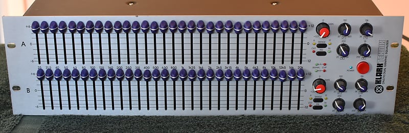 KLARK TEKNIK DN370 ステレオ30バンドグラフィックイコライザー PRG Proshop - Klark-Teknik DN-370 Stereo 1/3 Octave x2