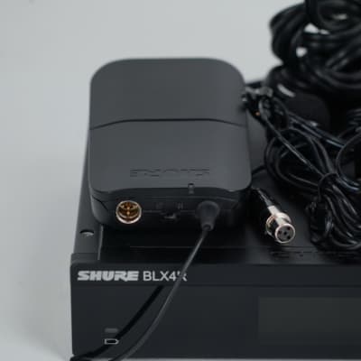 Used Shure BLX4R Wireless System with lavalier mic image 3