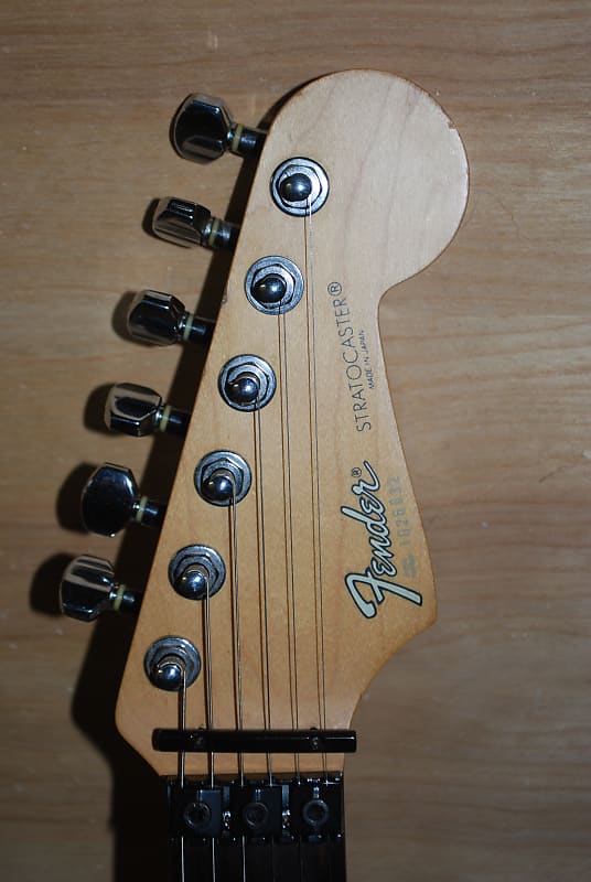Fender Stratocaster Japan1990 - Metallic Black | Reverb Fender Stratocaster Japan1990 - Metallic Black | Reverb