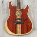 Fender American Acoustasonic Strat Guitar, Ebony Fingerboard, Cocobolo