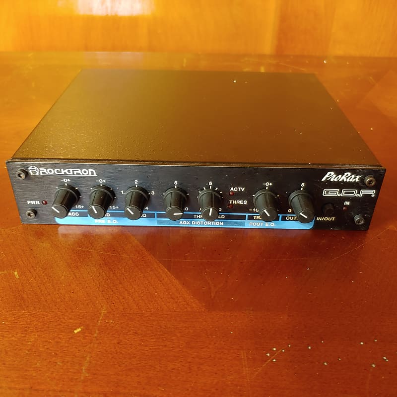 Rocktron ProRax G.D.P. Guitar Distortion With AGX Black | Reverb
