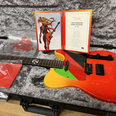 Fender Custom Shop Evangelion Asuka Telecaster 2020 - Orange image 1