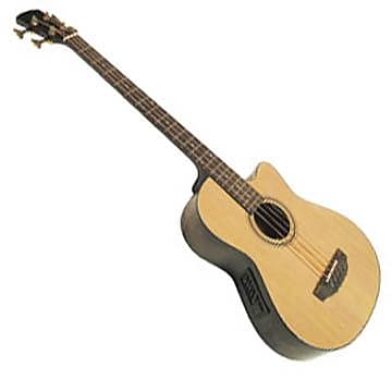 Acoustic Cutaway Bass Guitar with Electronics image 1