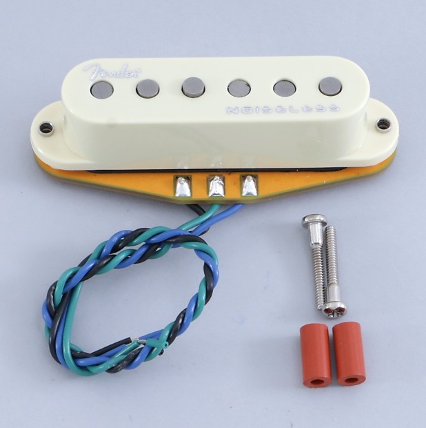 Open Box Fender Gen 4 Noiseless Stratocaster Middle Pickup Vintage White Reverb