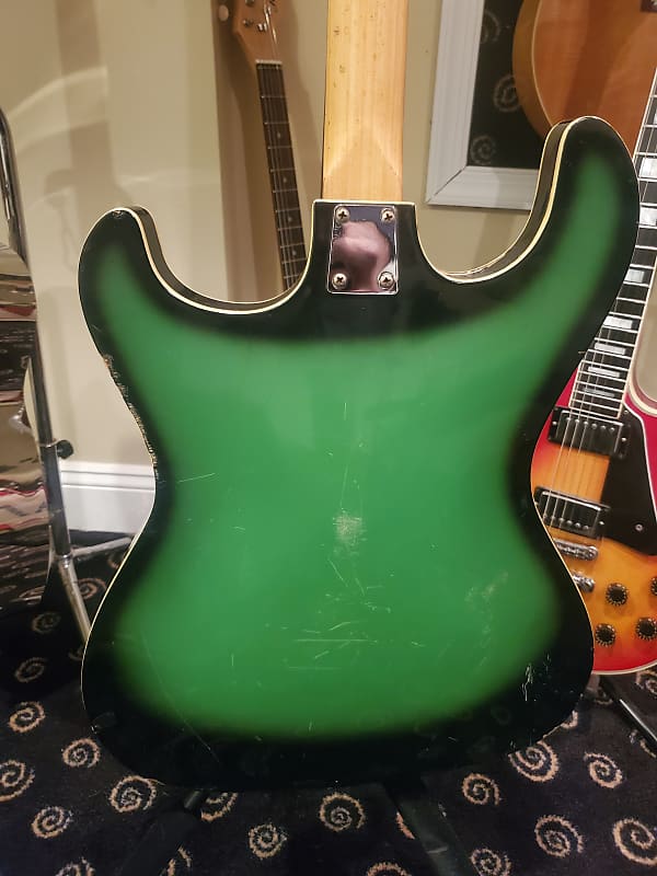 No Name Mosrite Microfrets Japanese COPY Electric Hollow