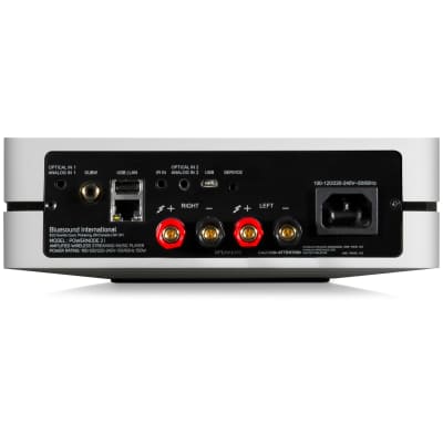 BlueSound PowerNode 2i Wireless Multi-Room Music Streaming Amplifier - White image 5