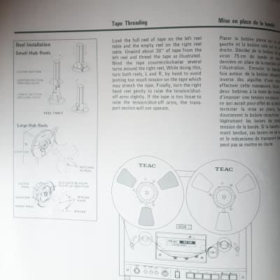 Owner's Manual for TEAC 35-2B Stereo Tape Deck in English, French, German, Spanish and Dutch1981 image 3