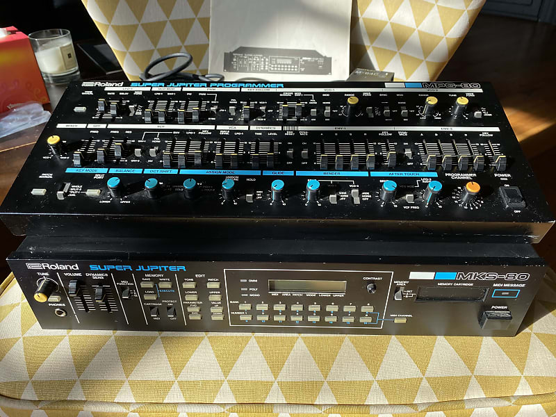 Roland MKS-80 Super Jupiter with MPG-80 Programmer | Reverb
