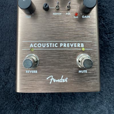 Fender Acoustic Preverb 2020 - Present - Brown image 1