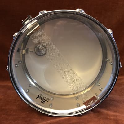 Pearl Steel Shell 14" x 5.5" Snare Drum w/ Gig Bag image 8