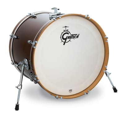 Gretsch Drums CM1-1822B Catalina Maple 18 x 22 Bass Drum - DARK CHERRY BURST image 3