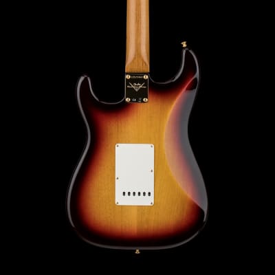 Fender Custom Shop Artisan Korina Stratocaster - Chocolate 3-Color Sunburst #72460 image 4