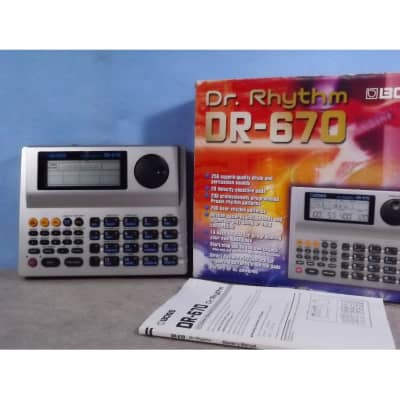 Boss DR-670 Drum Machine