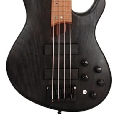 Cort B4PLUSASRMOPTB Artist Series B4 Plus AS RM Double Cutaway 4-String Electric Bass Guitar image 2