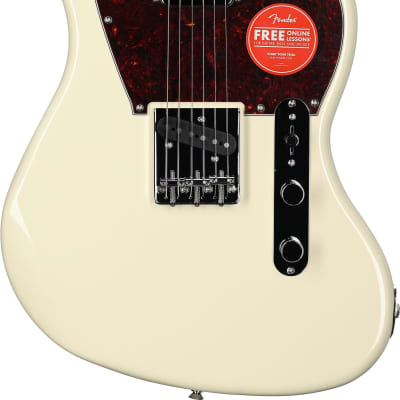 Squier Paranormal Offset Telecaster Electric Guitar,  Maple Fingerboard, Olympic White image 2