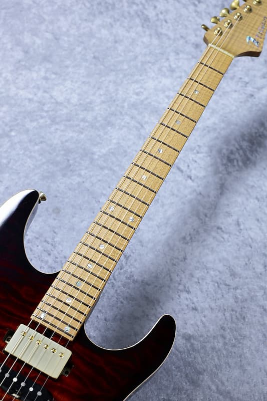 T's Guitars DST-Pro24 5A Quilt Maple ~Tiger Eye Burst~ 033067 | Reverb