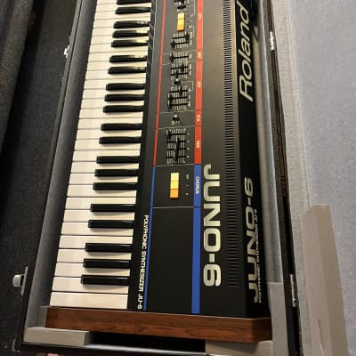 Roland Juno-60 61-Key Polyphonic Synthesizer 1982 - 1984 - Black
