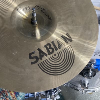 Russ McKinnon's (Barry Manilow, Tower of Power) Sabian 10" AAX Splash Cymbal 258g image 6
