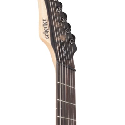 Schecter Reaper-7 Multiscale 7MS Electric Guitar Charcoal Burst image 4