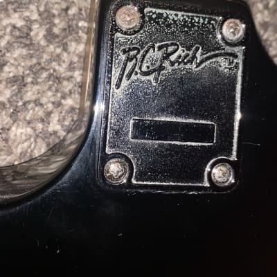 B.C. Rich Assassin electric guitar Floyd rose made in Korea - Black image 9