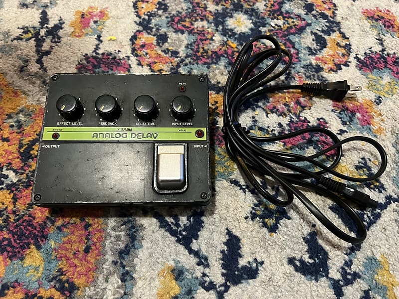 Rare 80s Yamaha AD-10 Analog Delay BBD Guitar Effect Pedal