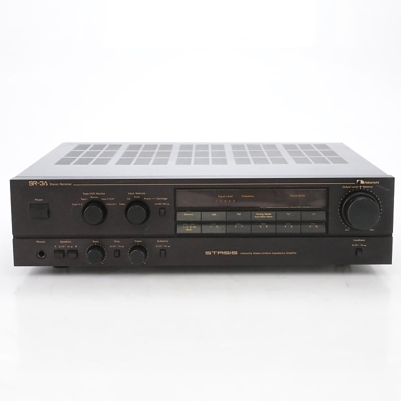 Nakamichi SR-3A Stereo Receiver Home Audio Amplifier David Roback #44767 image 1