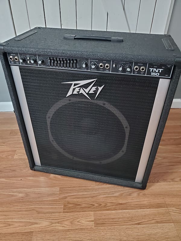 Peavey Tnt 150 150 Watt 1x15 Bass Combo 1980s Black Reverb 2556