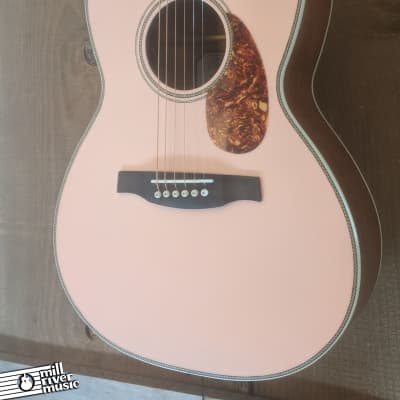 Paul Reed Smith PRS Ltd Ed SE P20E Tonare Parlor Acoustic Electric Guitar Pink image 3