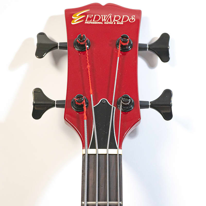 ESP Edwards EJ-78TV Luna Sea Signature Electric Bass - Red