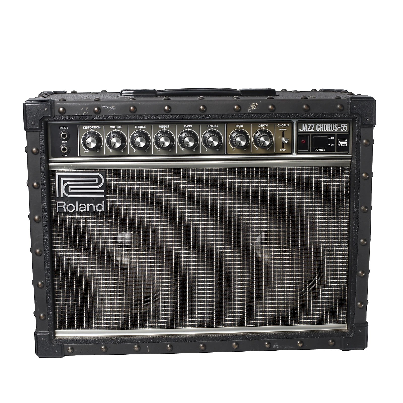 Roland JC-55 Jazz Chorus 50-Watt 2x8 Guitar Combo | Reverb