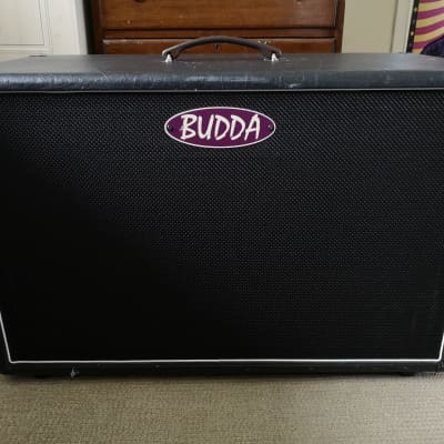 Budda Superdrive 18 & Matching 2x12 Cab 2008 ish Black/Purple image 5