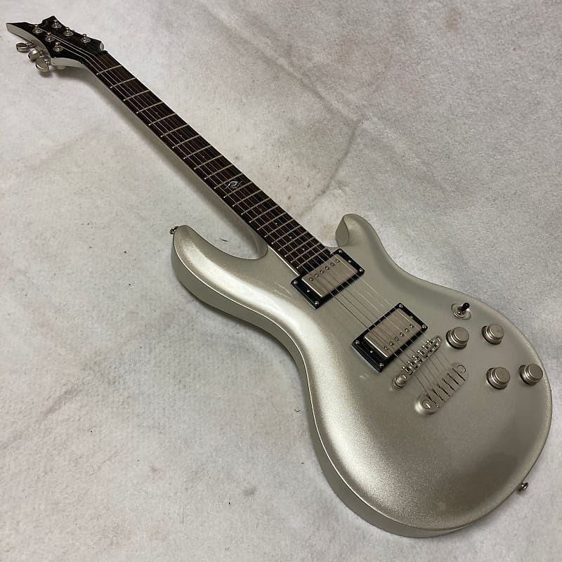 Dean Hardtail HH Electric Guitar - Silver | Reverb