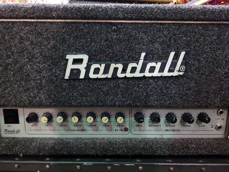 Randall RBA 500 ES Bass Amp Head - Local Pickup Only | Reverb