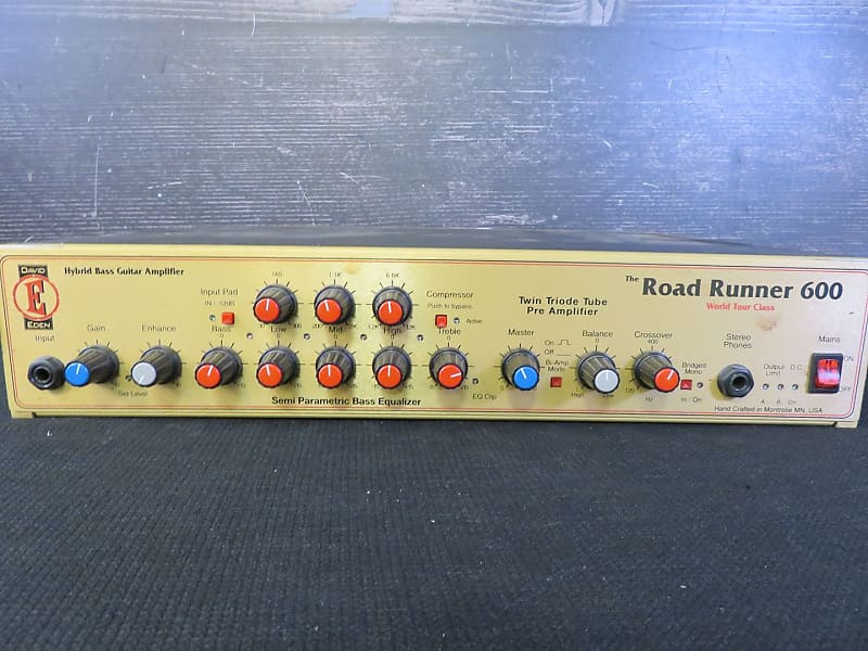 Eden Road Runner 600 Bass Amplifier (Richmond, VA) Reverb