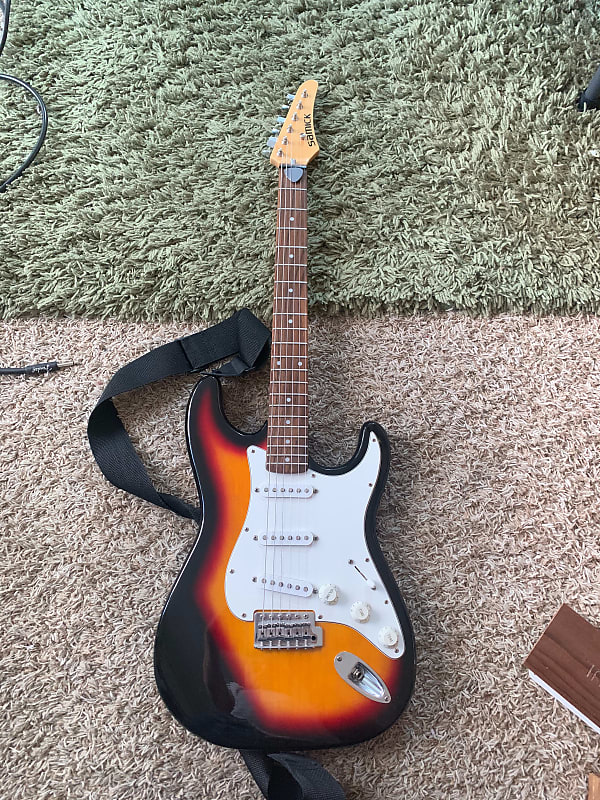 1995 Fender Standard Stratocaster MIM in 1995 Samick S-body