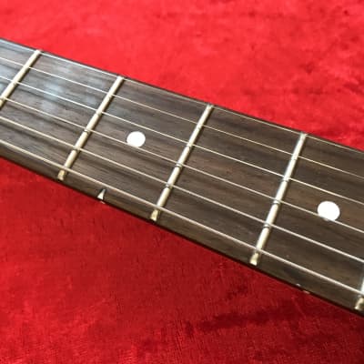 Martyn Scott Instruments "Custom 72" Handbuilt Partscaster Guitar in Mocha Ash with Black Sparkle Plate image 19
