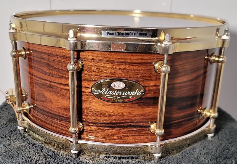 値下】スネアPearl MasterWorks MODERN DRY14×6-