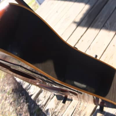 Framus 12 string Acoustic 1960s - Gloss Sunburst image 7