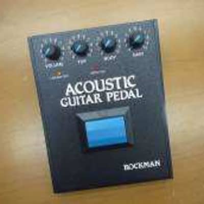 Reverb.com listing, price, conditions, and images for rockman-acoustic-guitar-pedal