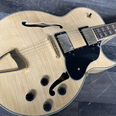 Immagine Miami Vintage Guitars ES175 Brand New  with padded gig bag! 2023 - Natural Blonde - 11