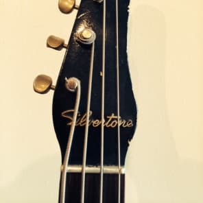 Silvertone 1444 Bass 1964 Black image 2
