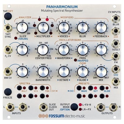 Rossum Electro-Music Panharmonium Mutating Spectral Resynthesizer Eurorack Module