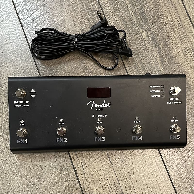 Fender GTX7 Footswitch for Mustang GTX Amps Reverb
